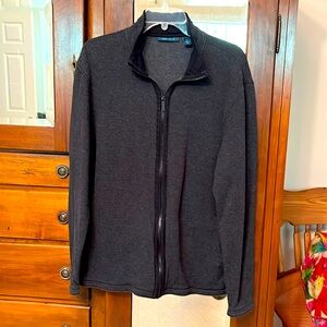 Zipper Sweater Jacket